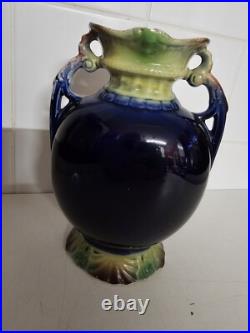 3 Vintage Large Antique Victorian Vase Vases