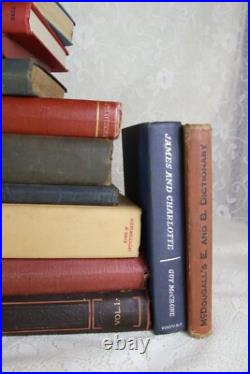 30+ Antique Vintage Hardback Collectable Decorative Random Book Bundle