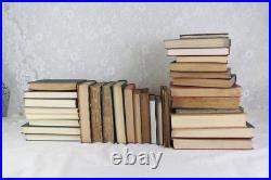 30+ Antique Vintage Hardback Collectable Decorative Random Book Bundle