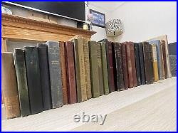 30x Books Job Lot Vintage Antique, Classic Reads (watch on Youtube)