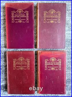 4 x antique THOMAS HARDY books (1907-1914) vintage hardback novels job lot set
