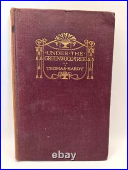 4 x antique THOMAS HARDY books (1907-1914) vintage hardback novels job lot set