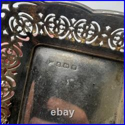 4x Small Vintage English Sterling Silver Bon Bon Dish 1901 And 1946 73 Grams