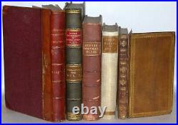 5x Antique Books, Various Titles, Hardback Books, Collection/ Joblot