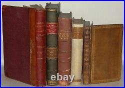5x Antique Books, Various Titles, Hardback Books, Collection/ Joblot