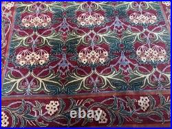 A Vintage English William Morris Arts & Crafts Style Rug