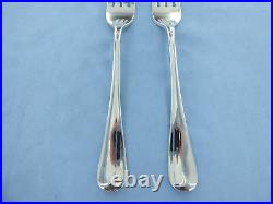 A Vintage Pair Of Sterling Silver Old English Dinner Forks, Sheffield 1931