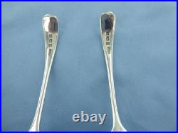 A Vintage Pair Of Sterling Silver, Old English Sauce Ladles, Birmingham 1973