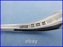 A Vintage Pair Of Sterling Silver, Old English Sauce Ladles, Birmingham 1973