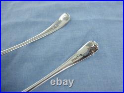 A Vintage Pair Of Sterling Silver, Old English Sauce Ladles. London 1936