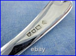 A Vintage Pair Of Sterling Silver, Old English Sauce Ladles. London 1936