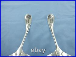 A Vintage Pair Of Sterling Silver Old English Sauce Ladles. Sheffield 1928