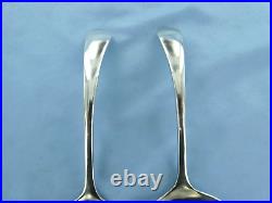 A Vintage Pair Of Sterling Silver Old English Sauce Ladles Sheffield 1936