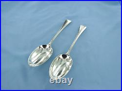 A Vintage Pair Of Sterling Silver Serving Spoons, London 1926