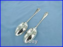 A Vintage Pair Of Sterling Silver Serving Spoons, London 1926