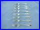 A Vintage Set Of Eight Sterling Silver Old English Dessert Forks Sheffield 1932