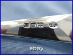 A Vintage Set Of Six Sterling Silver Old English Dessert Forks London 1927