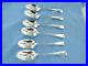 A Vintage Set Of Six Sterling Silver Old English Dessert Spoons London 1939