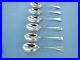 A Vintage Set Of Six Sterling Silver Old English Serving Spoons, Sheffild 1934