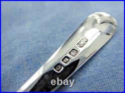 A Vintage Set Of Six Sterling Silver Old English Teaspoons, London 1939