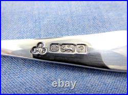 A Vintage Set Of Six Sterling Silver Old English Teaspoons, Sheffield 1989