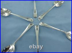 A Vintage Set Of Six Sterling Silver, Old English Teaspoons. Sheffield 1994