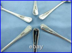 A Vintage Set Of Six Sterling Silver, Old English Teaspoons. Sheffield 1994