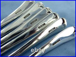 A Vintage Set Of Six Sterling Silver, Old English Teaspoons. Sheffield 1994