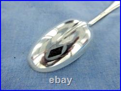 A Vintage Set Of Ten Sterling Silver Old English Rat Tail Teaspoons, London 1931