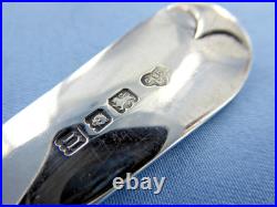 A Vintage Sterling Silver Old English Cheese Scoop London 1928