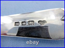 A Vintage Sterling Silver Old English Cheese Scoop London 1928