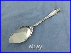A Vintage Sterling Silver Old English Engraved Jam Spoon. London 1828