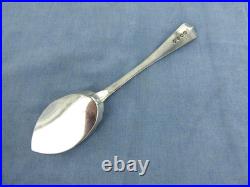 A Vintage Sterling Silver Old English Engraved Jam Spoon. London 1828