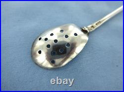 A Vintage Sterling Silver Old English Mote Spoon. Edinburgh 1938