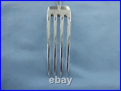 A Vintage Sterling Silver Old English Rat Tail Dinner Fork Sheffield 1975