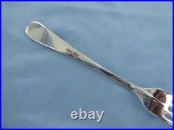 A Vintage Sterling Silver Old English Rat Tail Dinner Fork Sheffield 1975