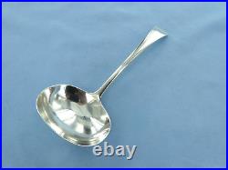 A Vintage Sterling Silver Old English Sauce Ladle Birmingham 1934