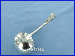 A Vintage Sterling Silver Old English Sauce Ladle Birmingham 1934