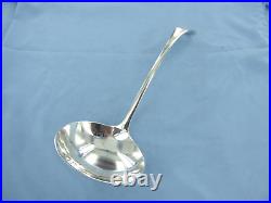 A Vintage Sterling Silver Old English Soup Ladle. Sheffield 1932