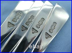 A Vintage Sterling Silver Set Of Four Old English Dinner Forks, Sheffield 1938