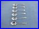 A Vintage Sterling Silver Set Of Six Old English Coffee Spoons, Sheffield 1928
