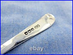 A Vintage Sterling Silver Set Of Six Old English Coffee Spoons, Sheffield 1928