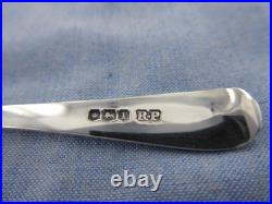 A Vintage Sterling Silver Set Of Six Old English Coffee Spoons, Sheffield 1928