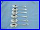 A Vintage Sterling Silver Set Of Six Old English Dessert Spoons London 1939