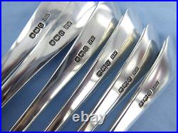 A Vintage Sterling Silver Set Of Six Old English Dinner Forks, London 1931