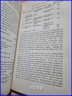 AGRICULTURE IN SOME OF ITS RELATIONS WITH CHEMISTRY Storer 1897 ANTIQUE Vintage