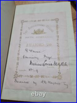 AGRICULTURE IN SOME OF ITS RELATIONS WITH CHEMISTRY Storer 1897 ANTIQUE Vintage