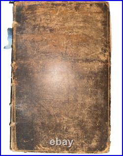 ANTIQUE 1740 RARE BOOK King Henry VIII Collection of State Papers 1542-1570