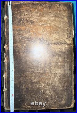 ANTIQUE 1740 RARE BOOK King Henry VIII Collection of State Papers 1542-1570