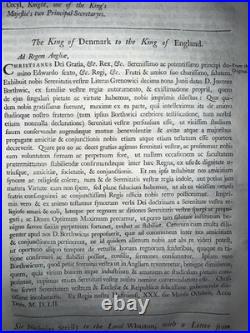 ANTIQUE 1740 RARE BOOK King Henry VIII Collection of State Papers 1542-1570